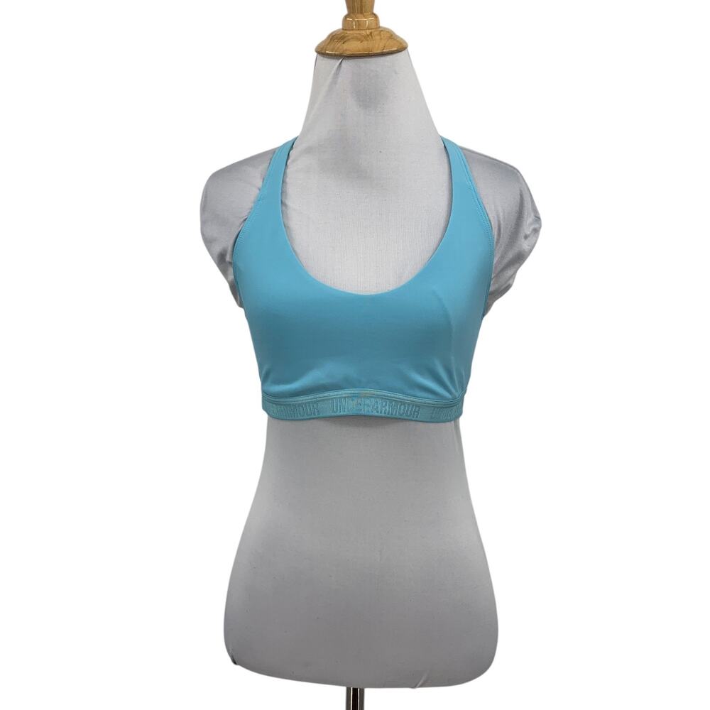 Under Armour Sports Bra Womens S Small Lake Compression Strappy Low Impact